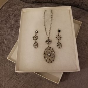 Necklace and Earrings
